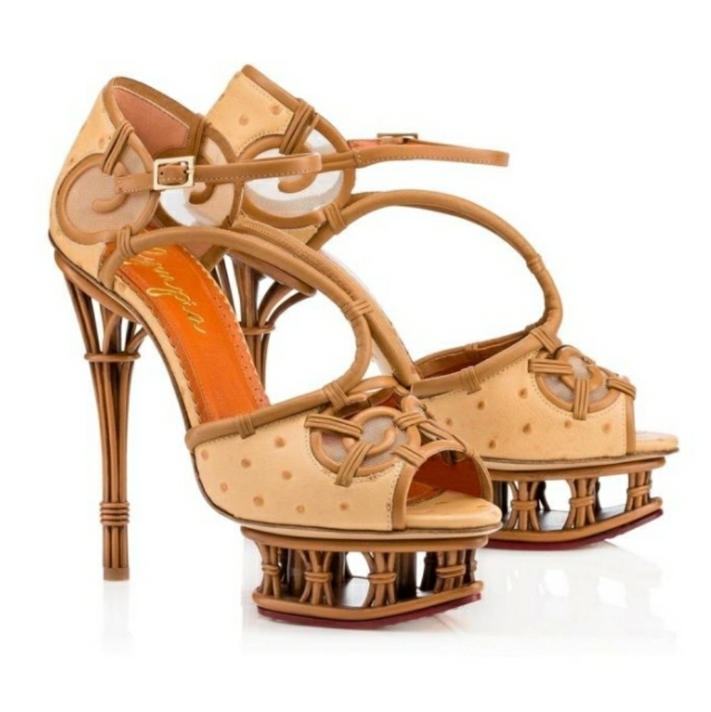 NEW Charlotte Olympia I Dream of Africa Heels 39